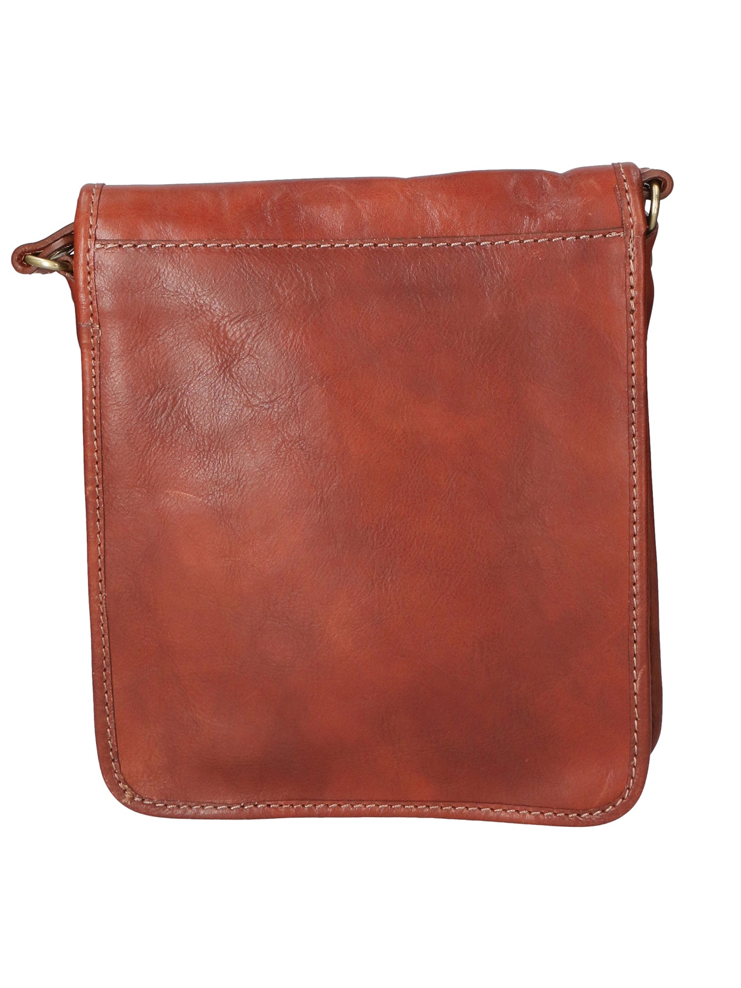 Fiamma Borsa a tracolla da donna Vera pelle 9109-MARRONE BROWN Gave Lux