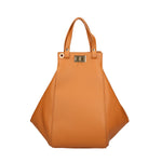 Lindsey Borsa a mano da donna 100% vera pelle 07162-D44 CUOIO Viola Castellani