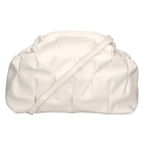 Soleil Borsa a mano da donna Vera pelle 04798-S37 LATTE Gave Lux
