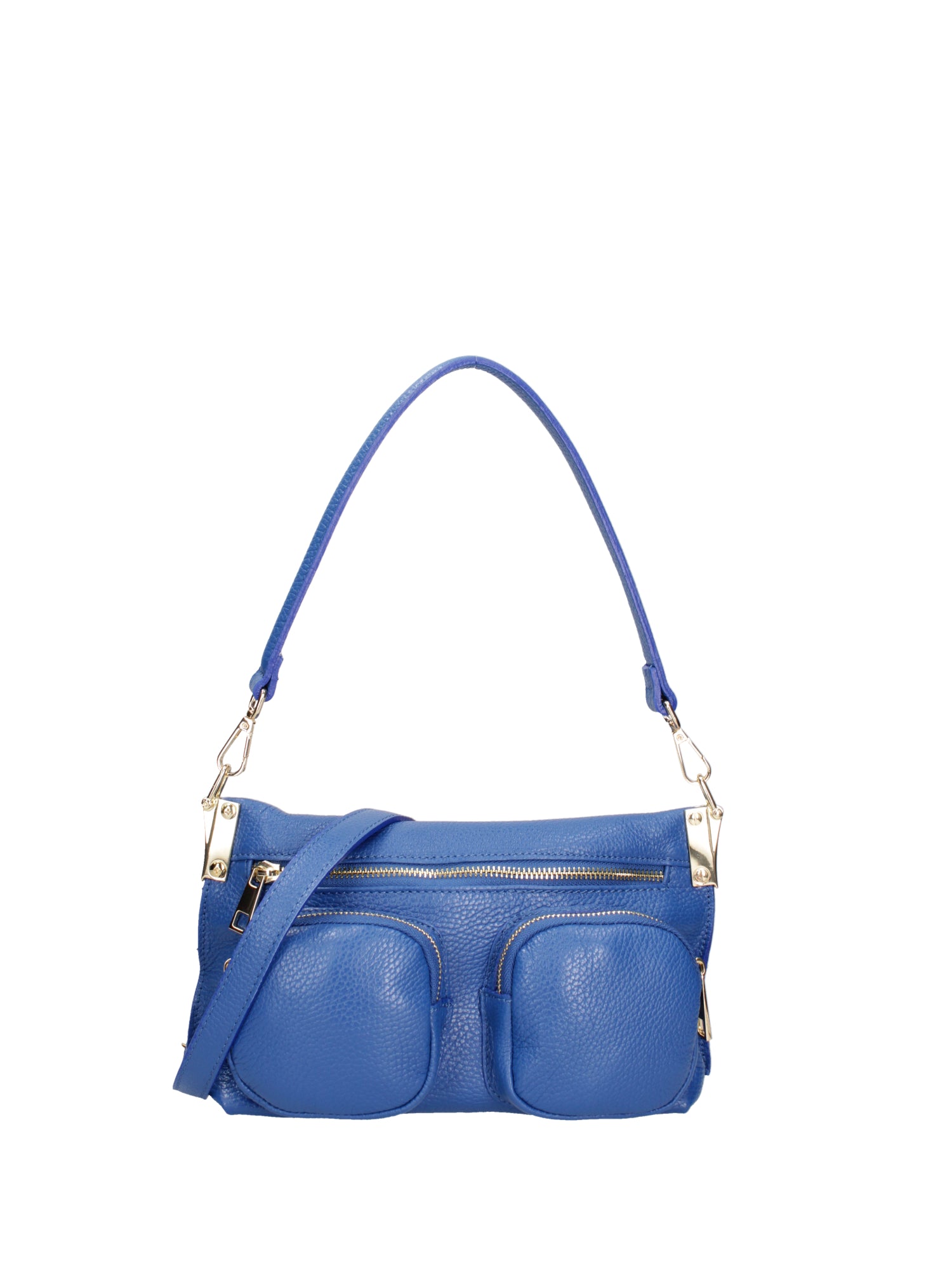 Borsa a spalla da donna Vera pelle 07147-D22 BLUETTE Roberta Rossi