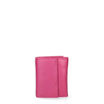 Vera pelle VS-1022-Fuxia Set portafoglio e portachiavi uomo Sergio Valentini