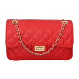 Clizia Borsa a spalla da donna Vera pelle 6078-S08 ROSSO Gave Lux