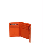Portafoglio uomo in vera pelle Casual IN-1066-ARANCIO Sergio Valentini