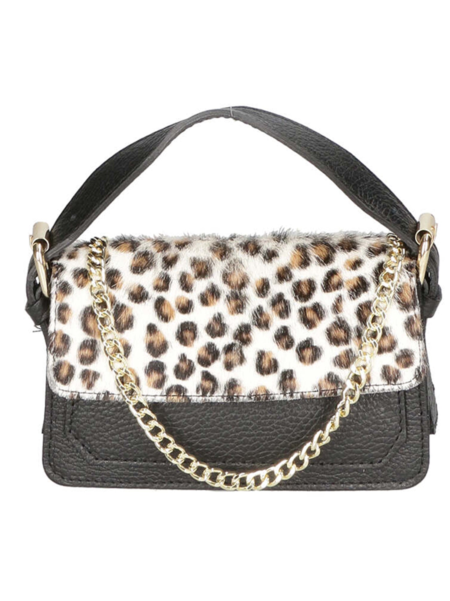 Aleide Borsa a mano da donna Vera pelle 04858-LEO P BIANCO Gave Lux