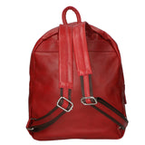 Cloe Zaino da donna in vera pelle Artigianale 6161-S10 ROSSO Gave Lux