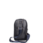 Borsa a tracolla da donna Ecopelle DC1830-2-BLUE JEANS Diana&co
