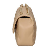 Clizia Borsa a spalla da donna Vera pelle 6078-S40 TAUPE Gave Lux