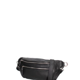 Marsupio da donna in vera pelle 100% pelle 07240-D28 NERO Roberta Rossi