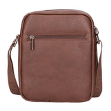 Borsa a tracolla uomo 100% PU Leather PCL3007-COFFEE Northampton Polo Club