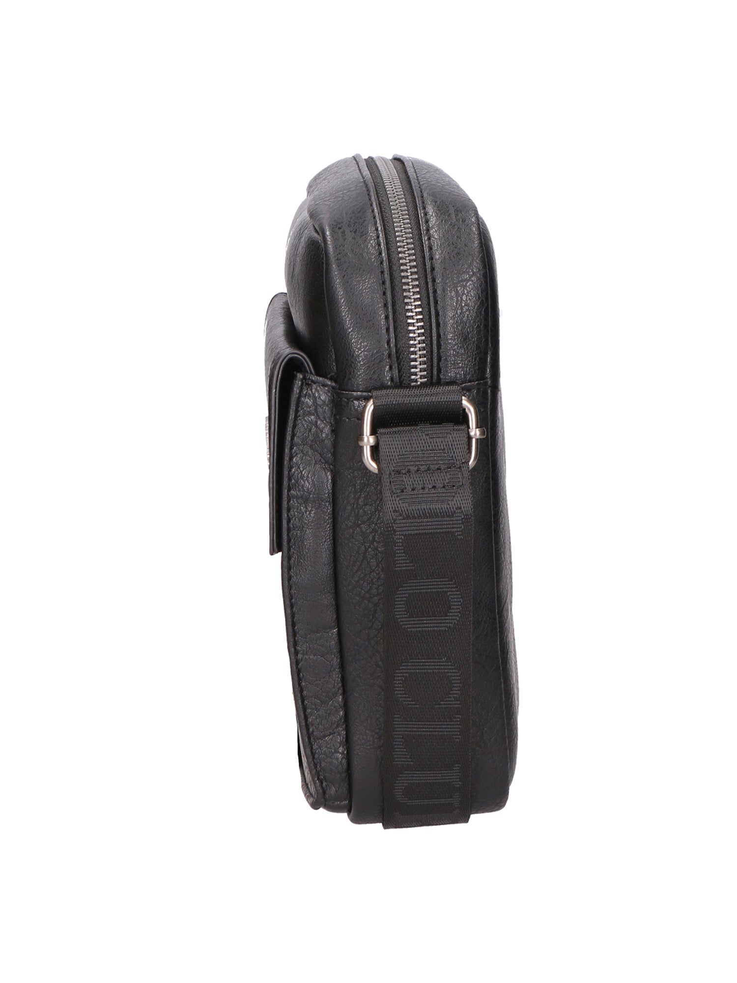 Borsa a tracolla uomo 100% PU Leather PCL3007-BLACK Northampton Polo Club