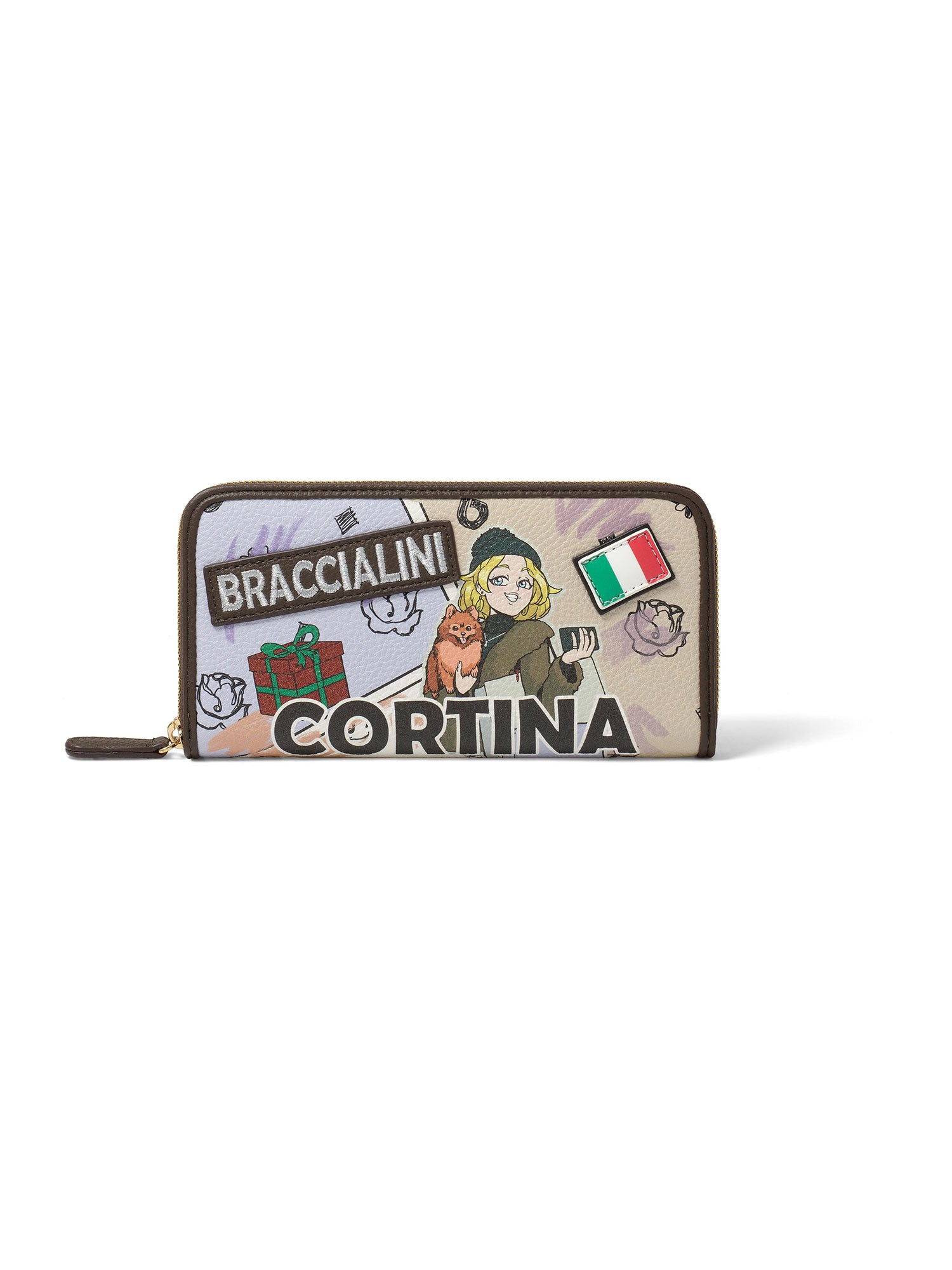 Arcadia Portafoglio da donna Poliestere+Poliuretano B16812 126-UNICO Braccialini