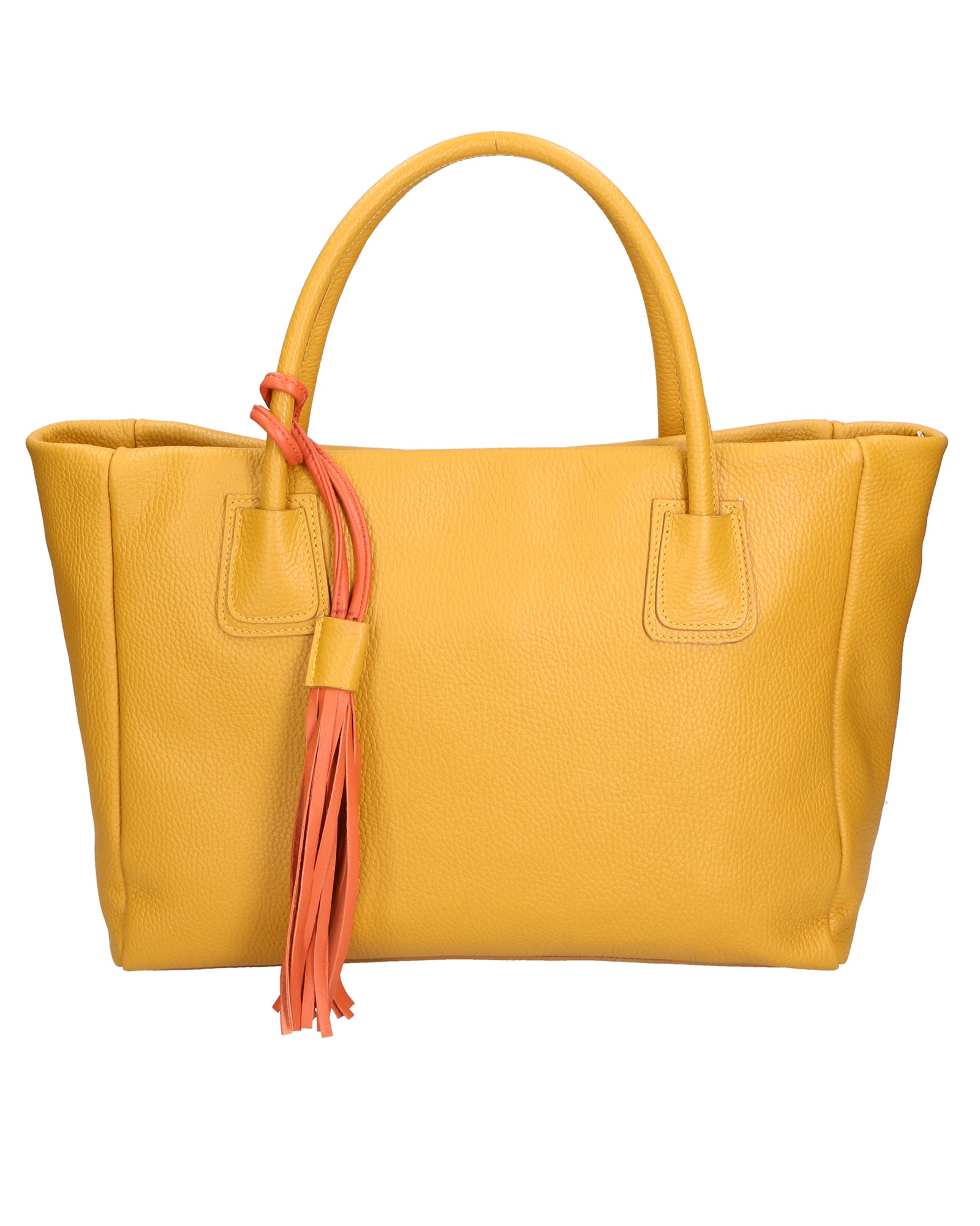Rosalie Borsa a spalla da donna 100% pelle 06503-D36 SENAPE Gave Lux