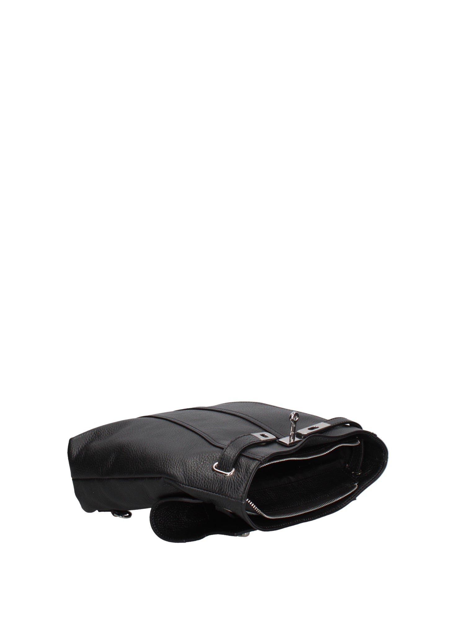 Borsa a mano da donna Vera pelle 07248-D28 NERO Roberta Rossi