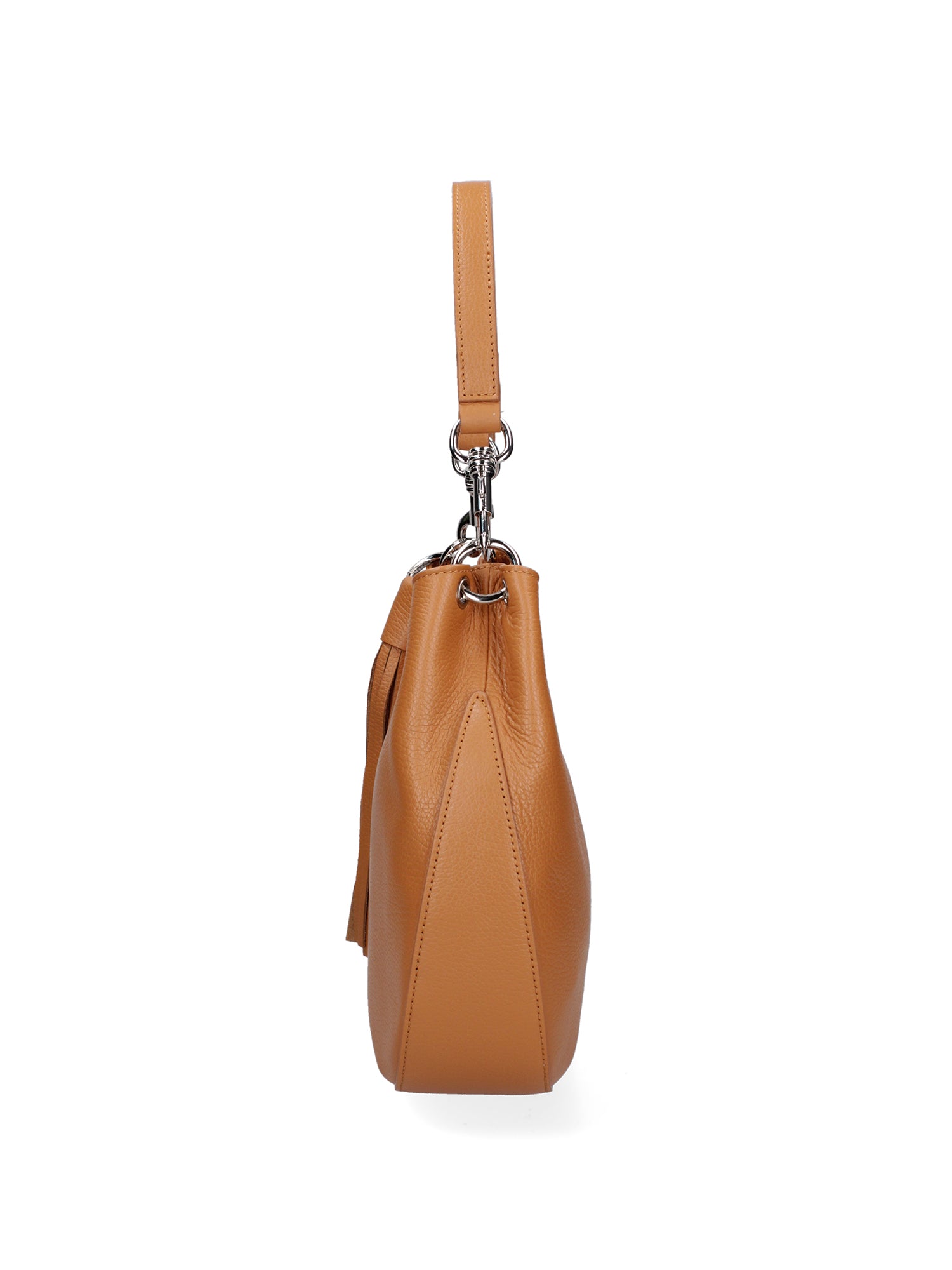 Borsa a spalla da donna Vera pelle 07316-D44 CUOIO Roberta Rossi