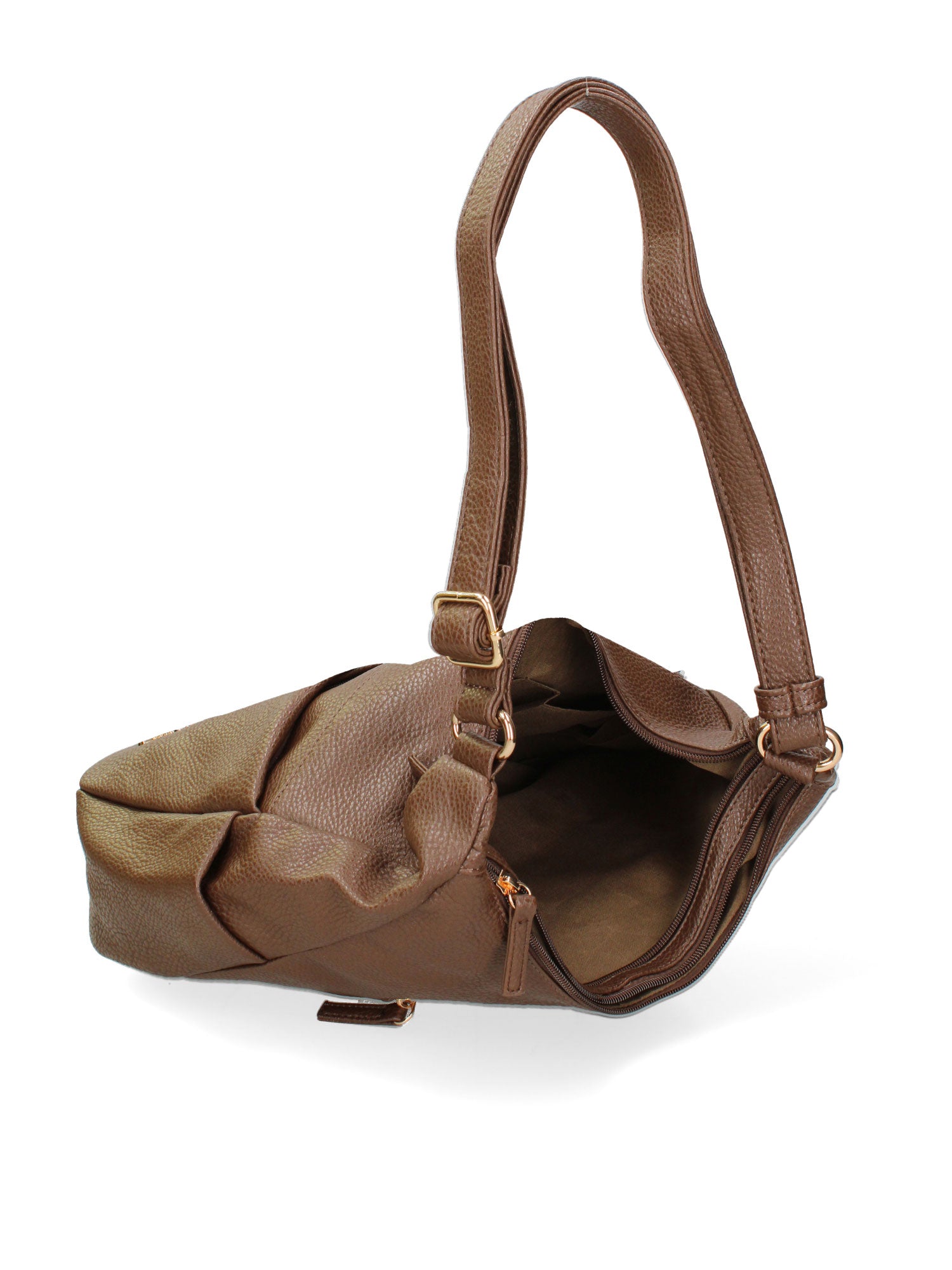 Borsa a tracolla da donna Ecopelle BC1382-COFFEE B Cavalli