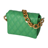 Adriana Borsa a mano da donna Vera pelle 04539-S47 VERDE MELA Gave Lux