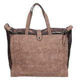 Rosella Borsa a mano da donna Ecopelle LK0245-FANGO Gave Lux