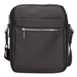 Borsa a tracolla uomo 100% PU Leather PCL3015-BLACK Northampton Polo Club