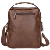 Borsa a tracolla uomo 100% PU Leather PCL3051-COFFEE Northampton Polo Club