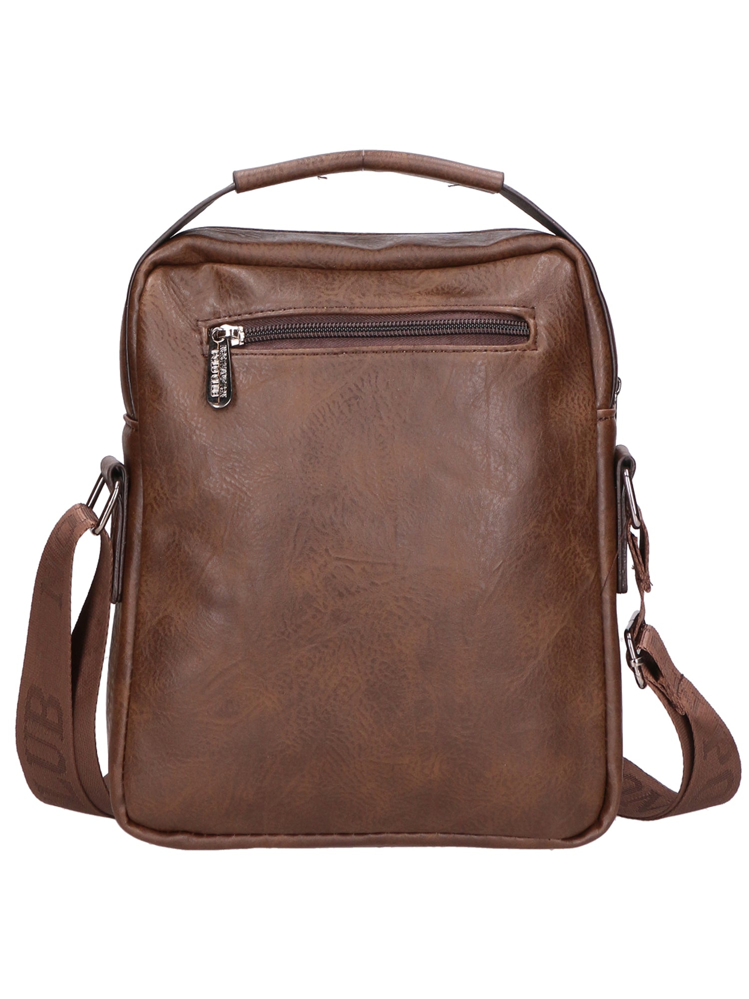 Borsa a tracolla uomo 100% PU Leather PCL3051-COFFEE Northampton Polo Club