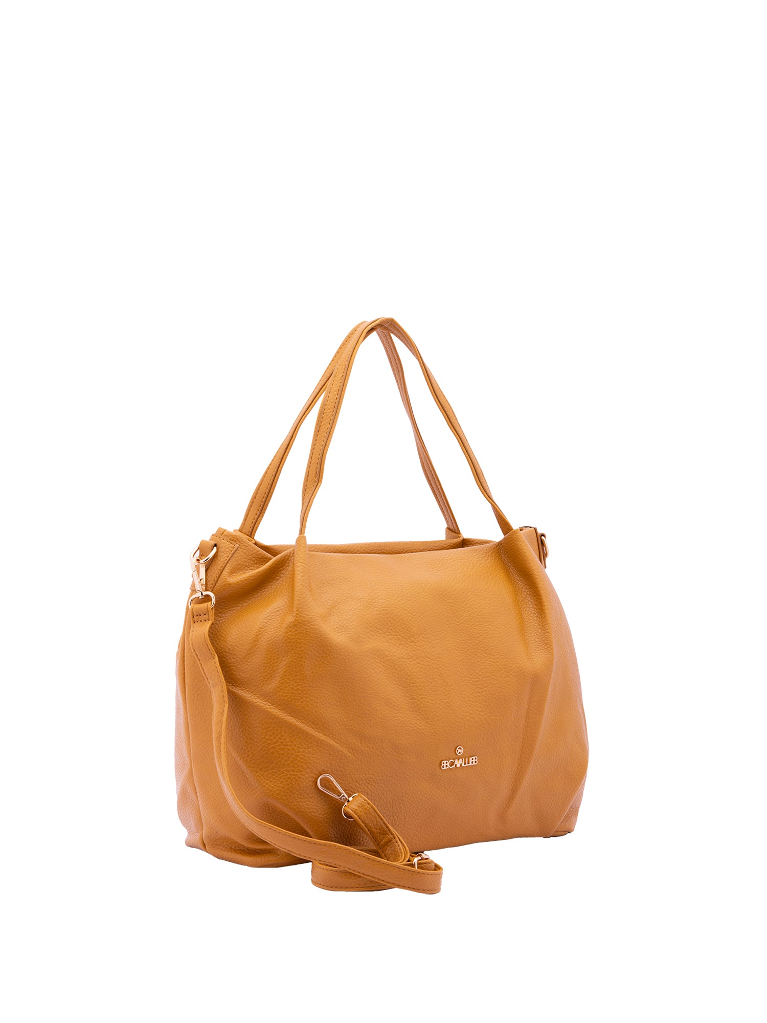 Borsa a spalla da donna Ecopelle BC1406-YELLOW B Cavalli