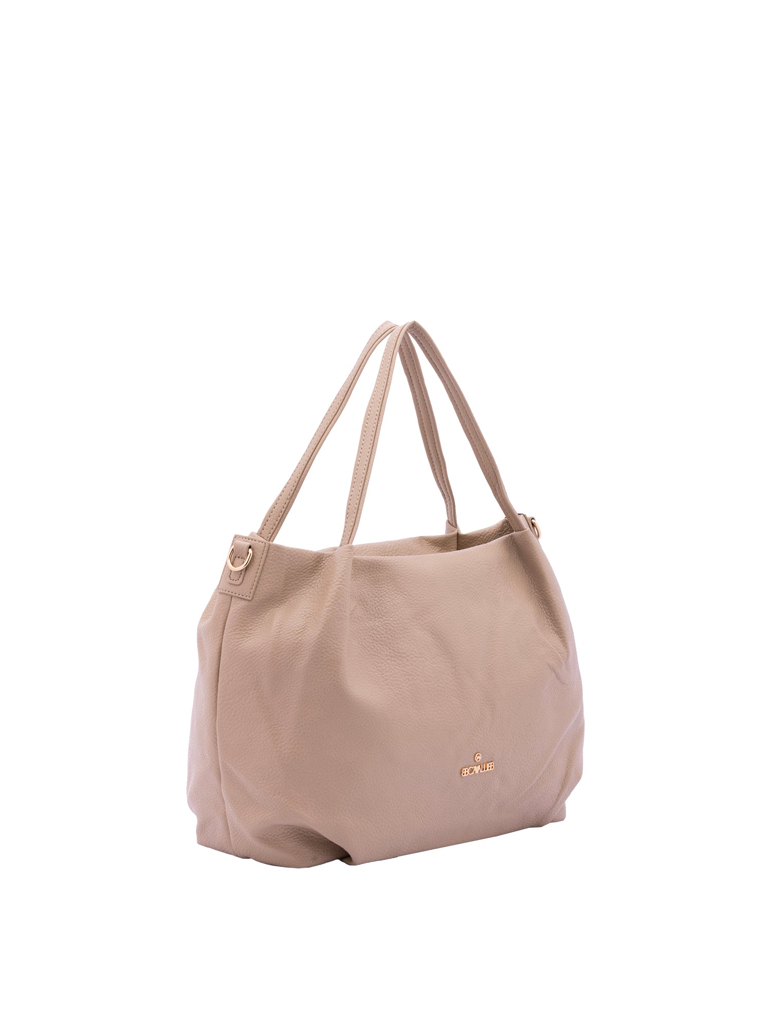 Borsa a spalla da donna Ecopelle BC1406-BEIGE B Cavalli