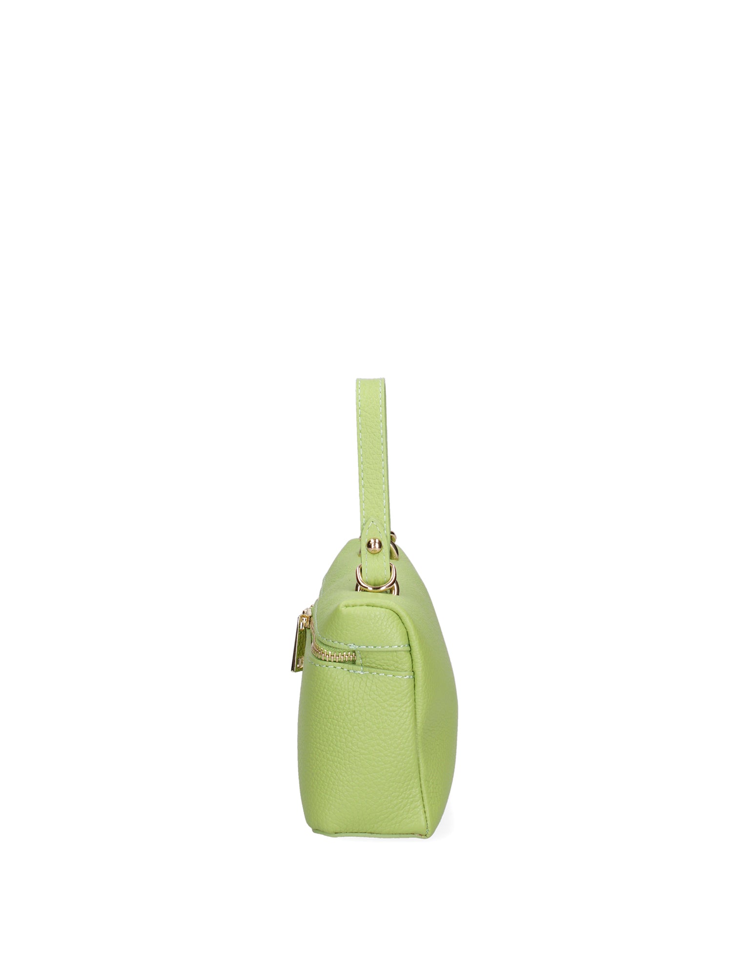 Borsa a mano da donna Vera pelle 07160-D12 VERDE Roberta Rossi