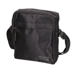 Borsa a tracolla uomo Pelle PU e Nylon PCL3149-BLACK Northampton Polo Club