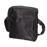 Borsa a tracolla uomo Pelle PU e Nylon PCL3149-BLACK Northampton Polo Club