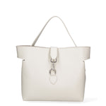 Liviana Borsa a mano da donna Vera pelle 07379-PL37 LATTE Gave Lux