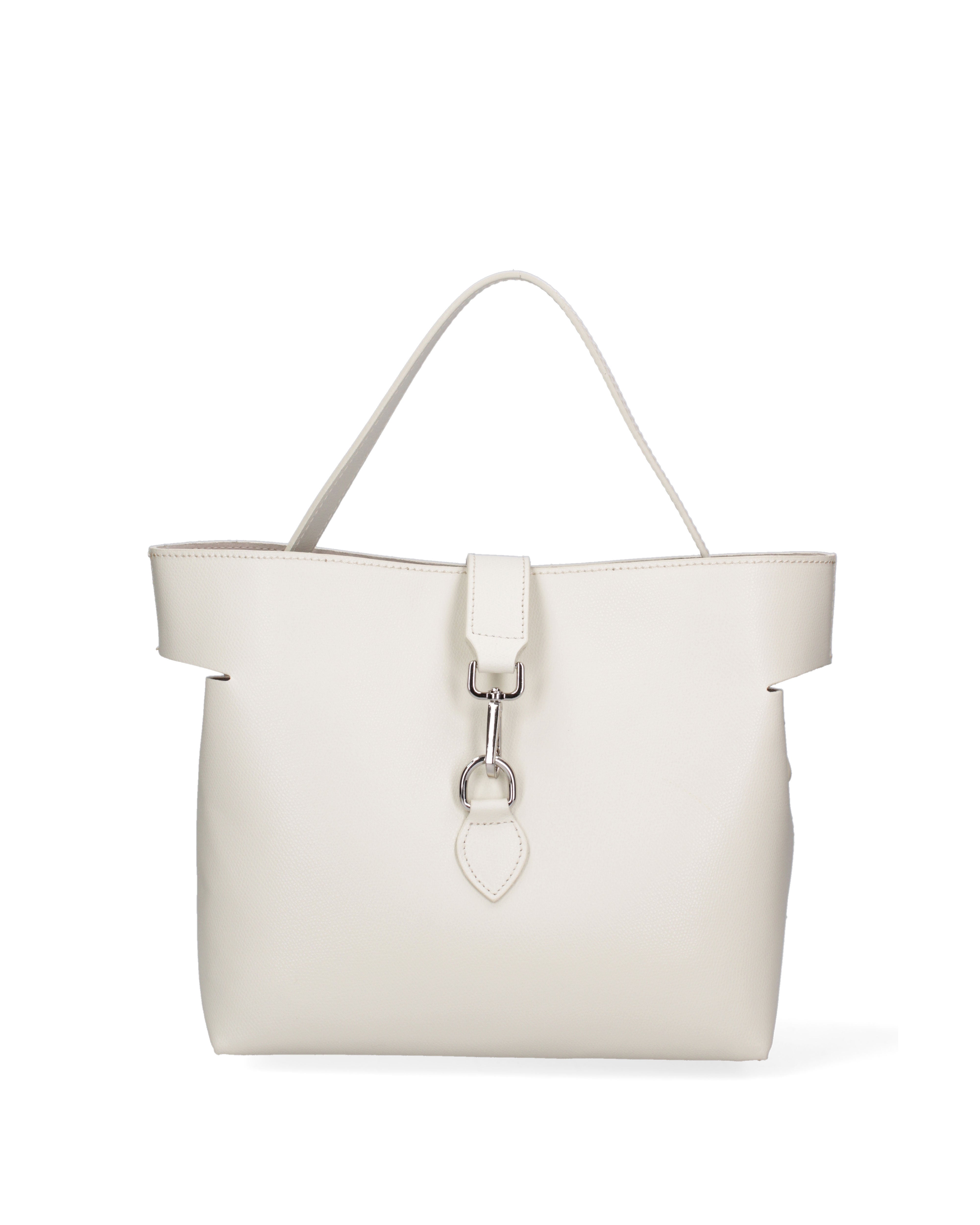 Liviana Borsa a mano da donna Vera pelle 07379-PL37 LATTE Gave Lux