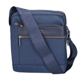 Borsa a tracolla uomo Pelle PU Vegan PCL3067-BLU Northampton Polo Club
