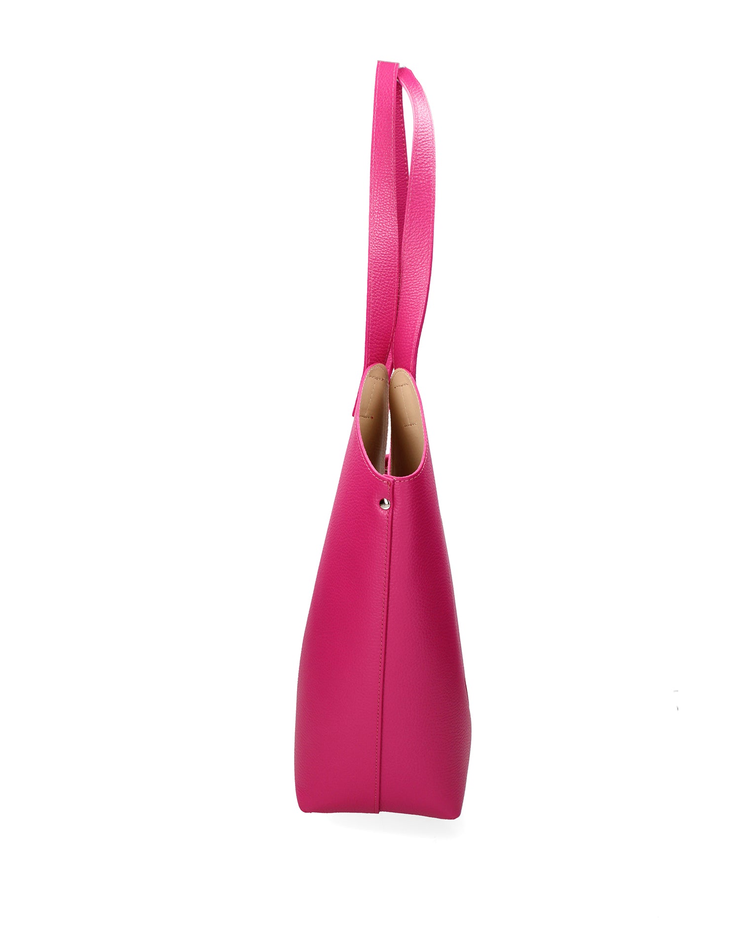 Borsa a mano da donna Vera pelle 07231-D02 FUXIA Roberta Rossi