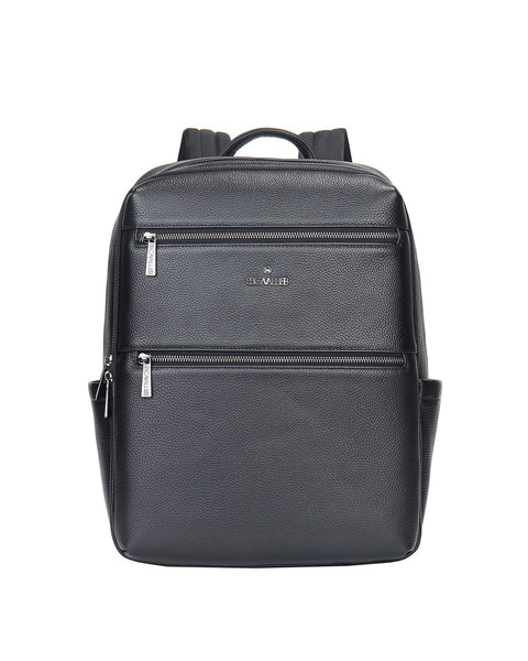 Zaino unisex in vera pelle Casual BC1294-NERO