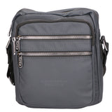 Borsa a tracolla uomo 100% pelle PU PCL3020-GREY Northampton Polo Club