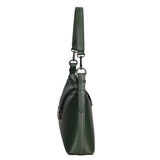 Aurelia Borsa a spalla da donna Vera pelle 05694-PL14 VERDE Gave Lux