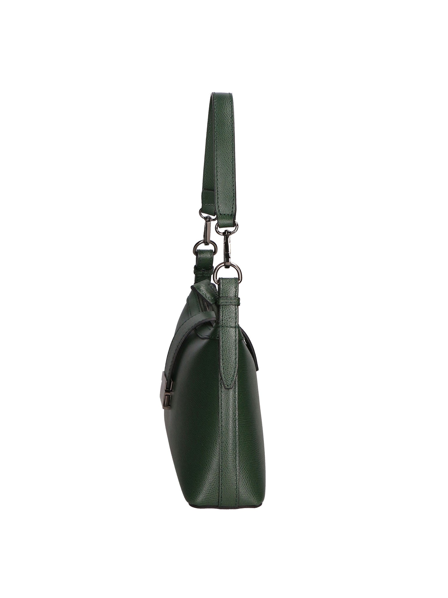Aurelia Borsa a spalla da donna Vera pelle 05694-PL14 VERDE Gave Lux
