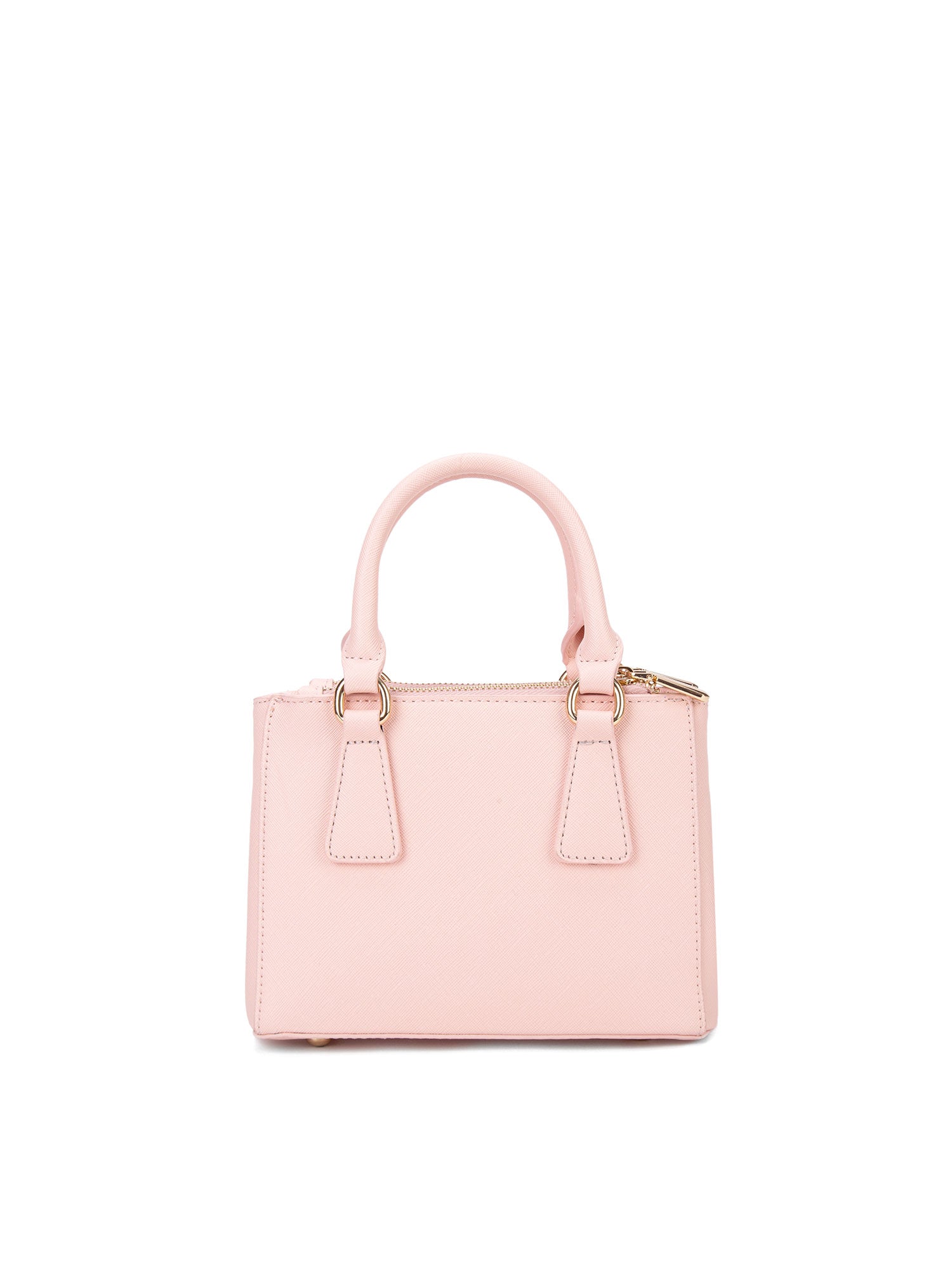Borsa a mano da donna 100% pelle vegana PU 720-1PT-BLUSH PINK Diana&co
