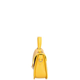 Borsa a mano da donna 100% vera pelle 07202-P 617 GIALLO Roberta Rossi