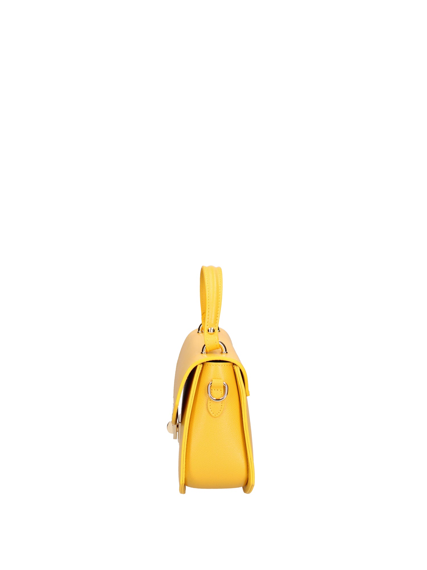 Borsa a mano da donna 100% vera pelle 07202-P 617 GIALLO Roberta Rossi