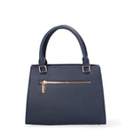 Borsa a mano da donna Ecopelle e Zip 614-2-NAVY BLUE Diana&co