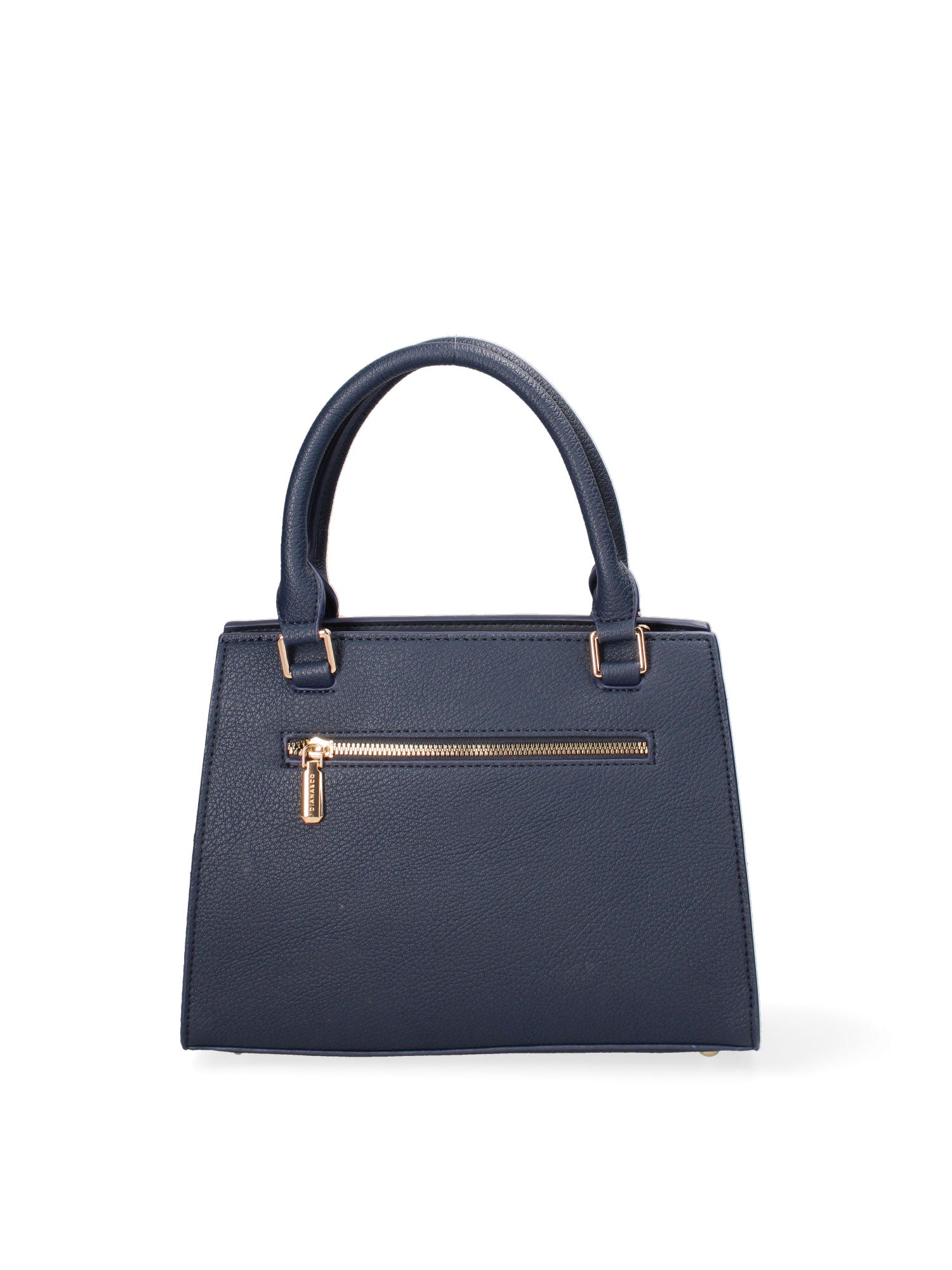 Borsa a mano da donna Ecopelle e Zip 614-2-NAVY BLUE Diana&co