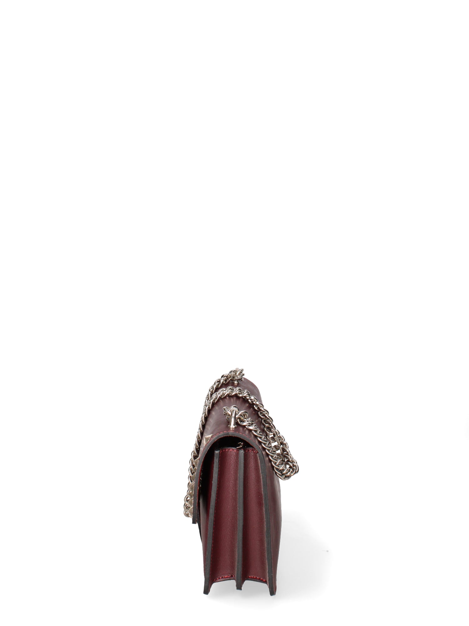 Siracusa Borsa a tracolla da donna Vera pelle 1703-BORDO Gave Lux