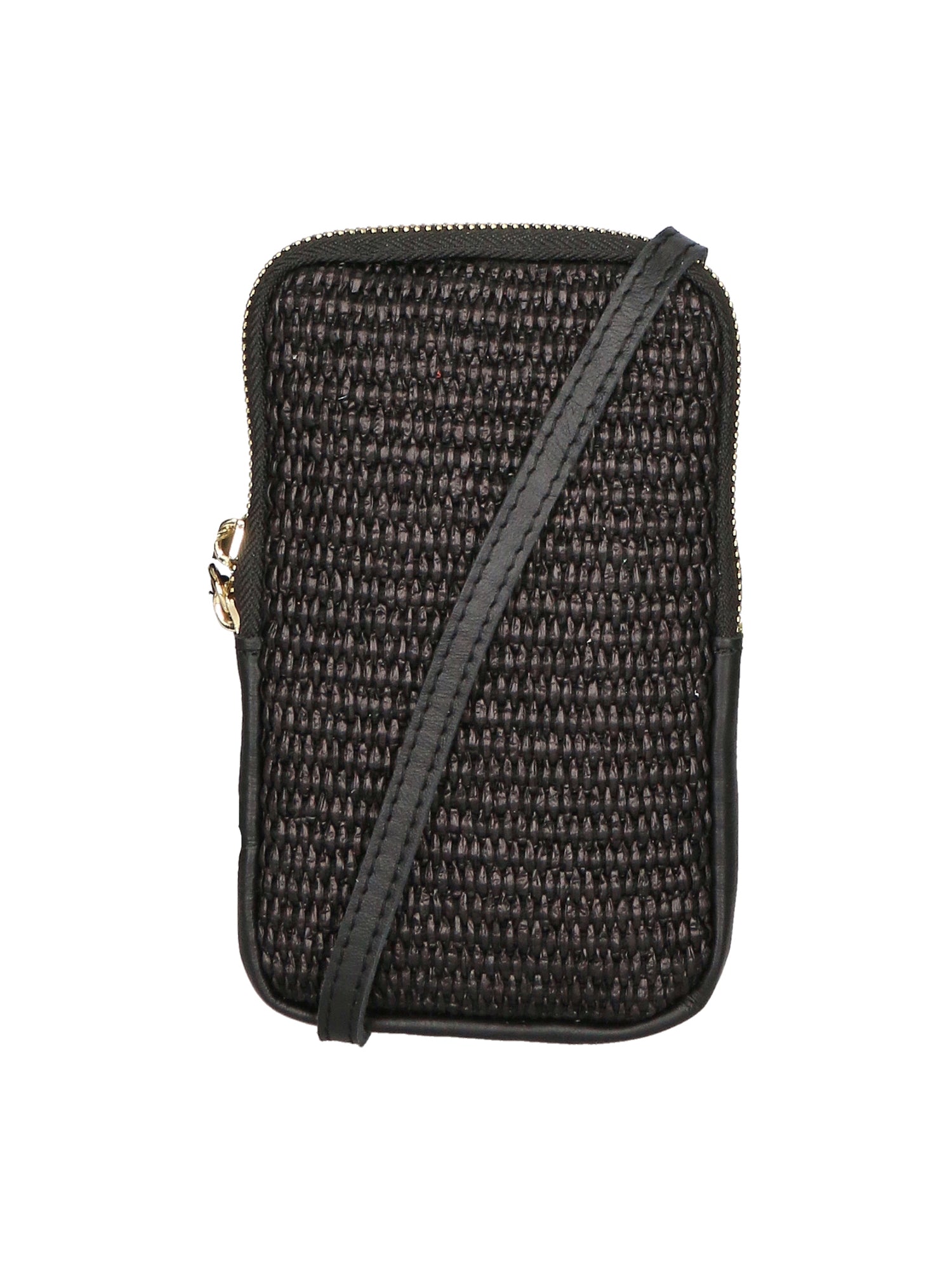 Alessandria Borsa a tracolla da donna Paglia Tabru 05001-NERO BLACK Gave Lux
