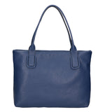 Lorena Borsa a spalla da donna Vera pelle 06506-D24 BLU JEANS Gave Lux