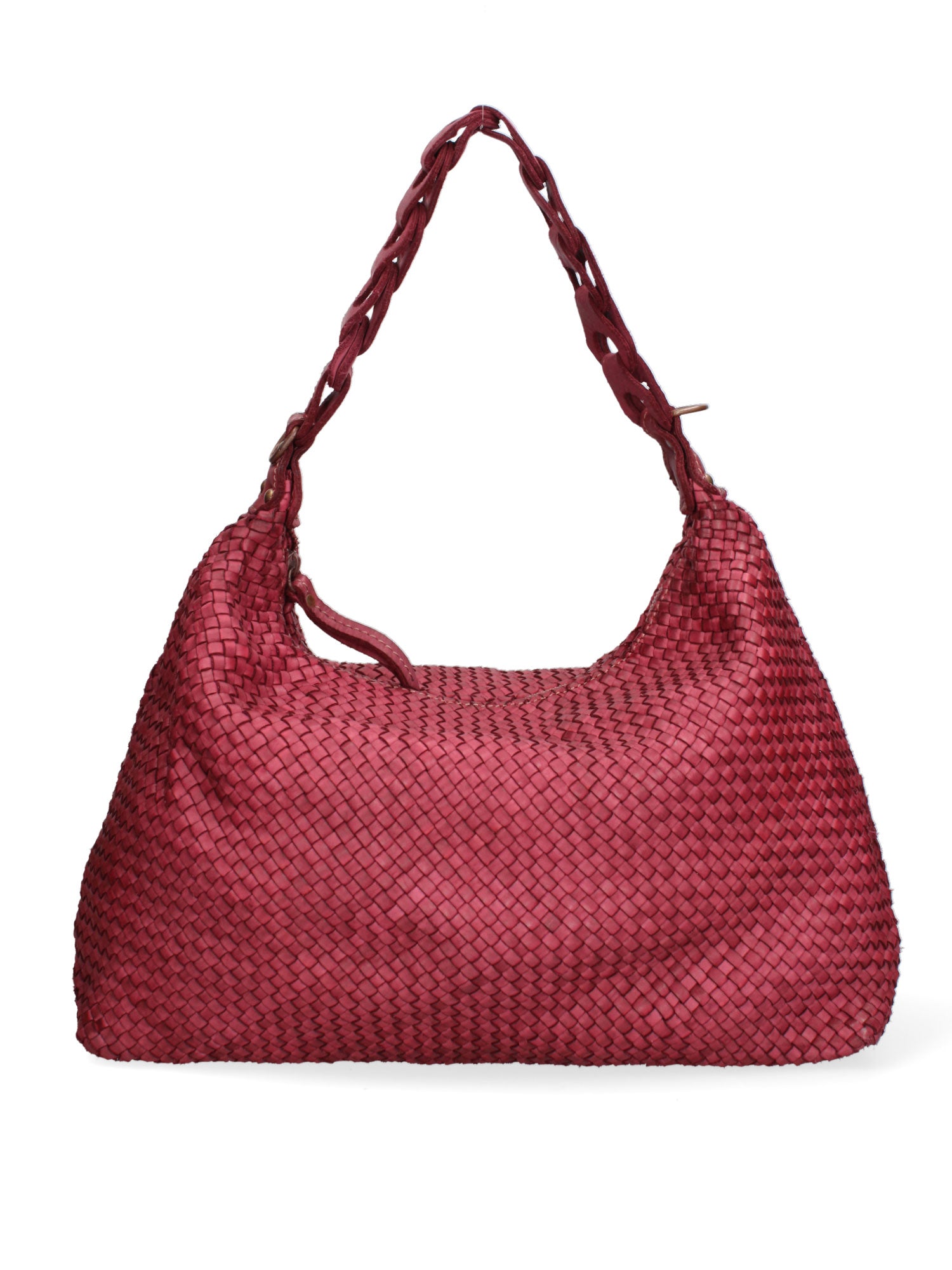Asteria Borsa a spalla da donna Vera pelle 7799-BORDO Gave Lux