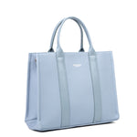 Borsa a mano da donna 100% pelle vegana PU 715-3PT-LIGHTBLUE Diana&co