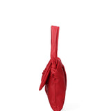 Borsa a spalla da donna Vera pelle 07172-S58 ROSSO FUOCO Viola Castellani