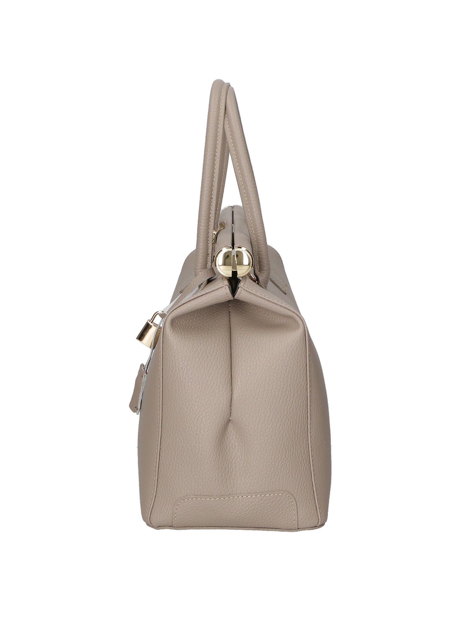 Aleria Borsa a mano da donna Vera pelle 8005-D07 TAUPE CHIARO Gave Lux