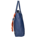 Verdiana Borsa a mano da donna Vera Pelle 06505-D24 BLU JEANS Gave Lux